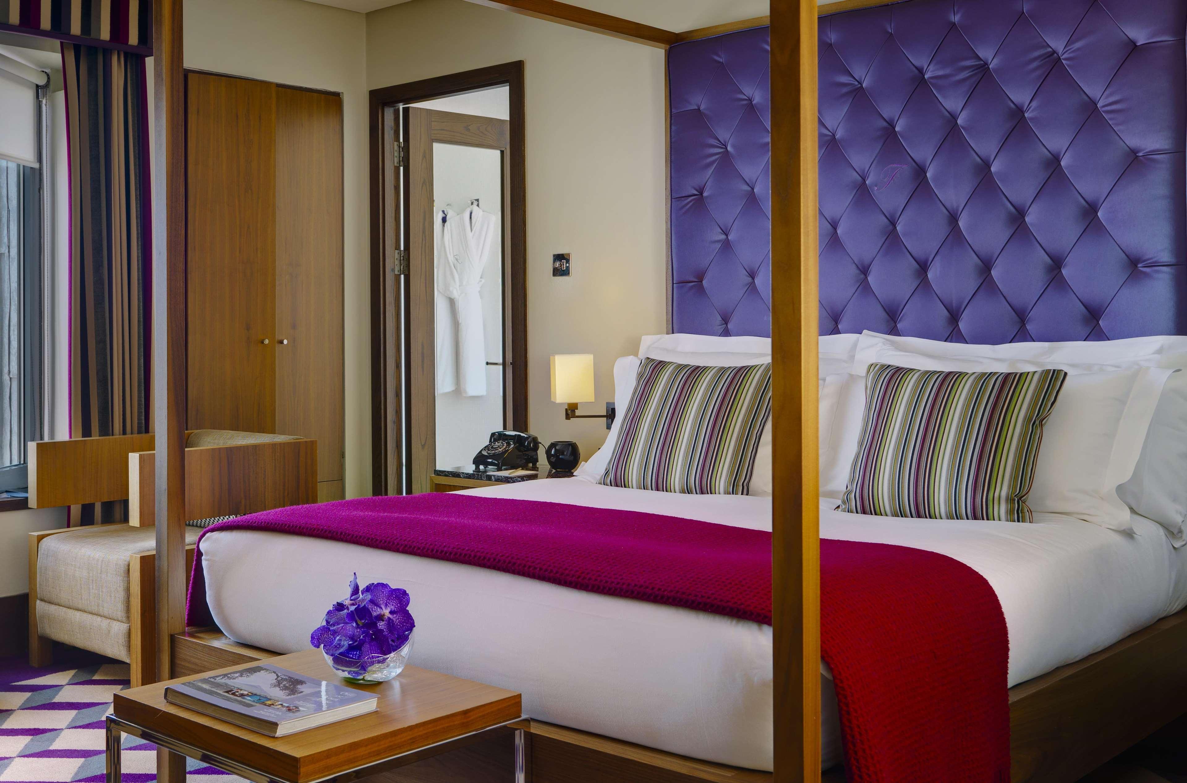 The Fitzwilliam Hotel Dublin Exterior photo A bedroom at the hotel