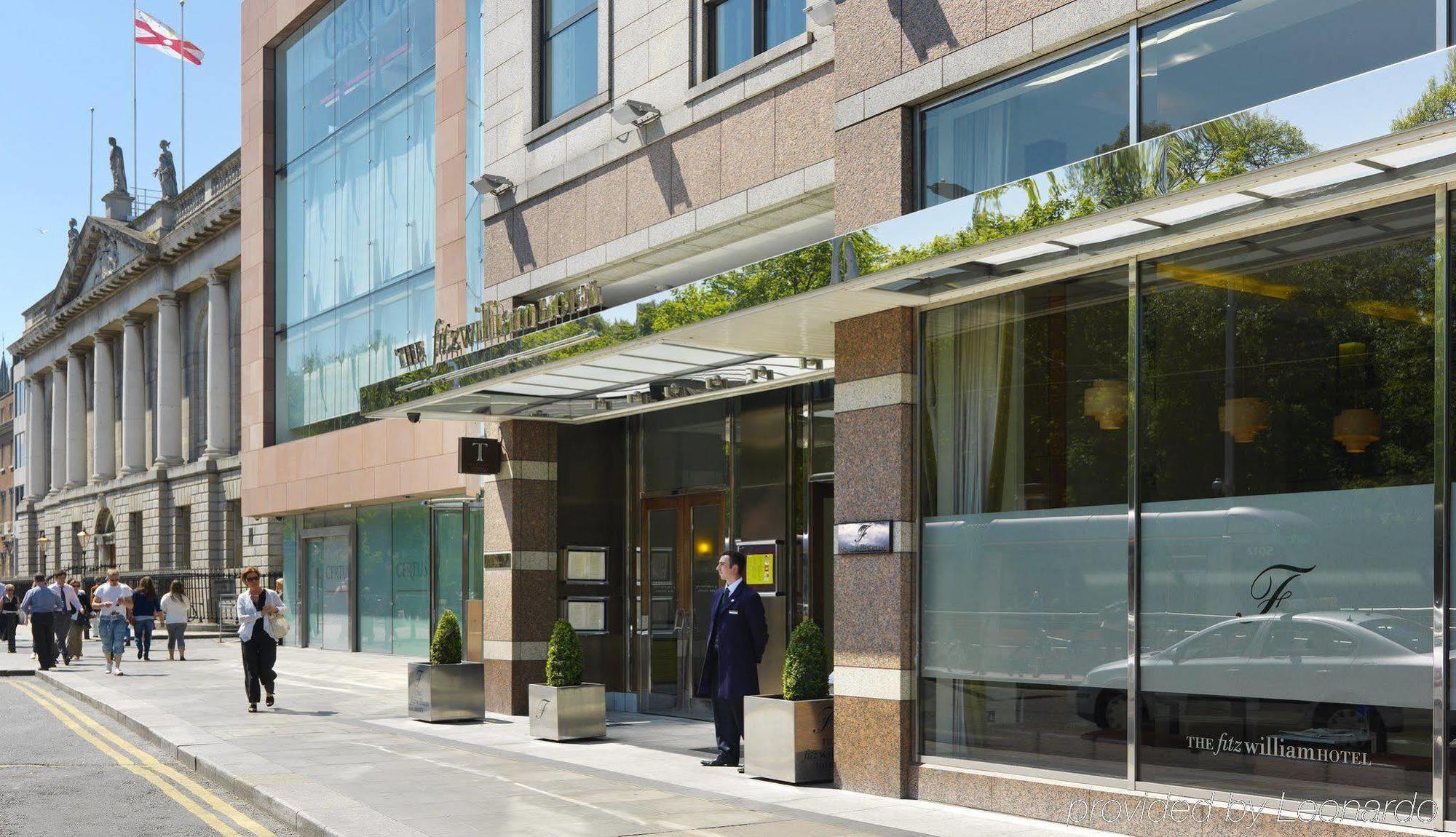 The Fitzwilliam Hotel Dublin Exterior photo The entrance to the hotel